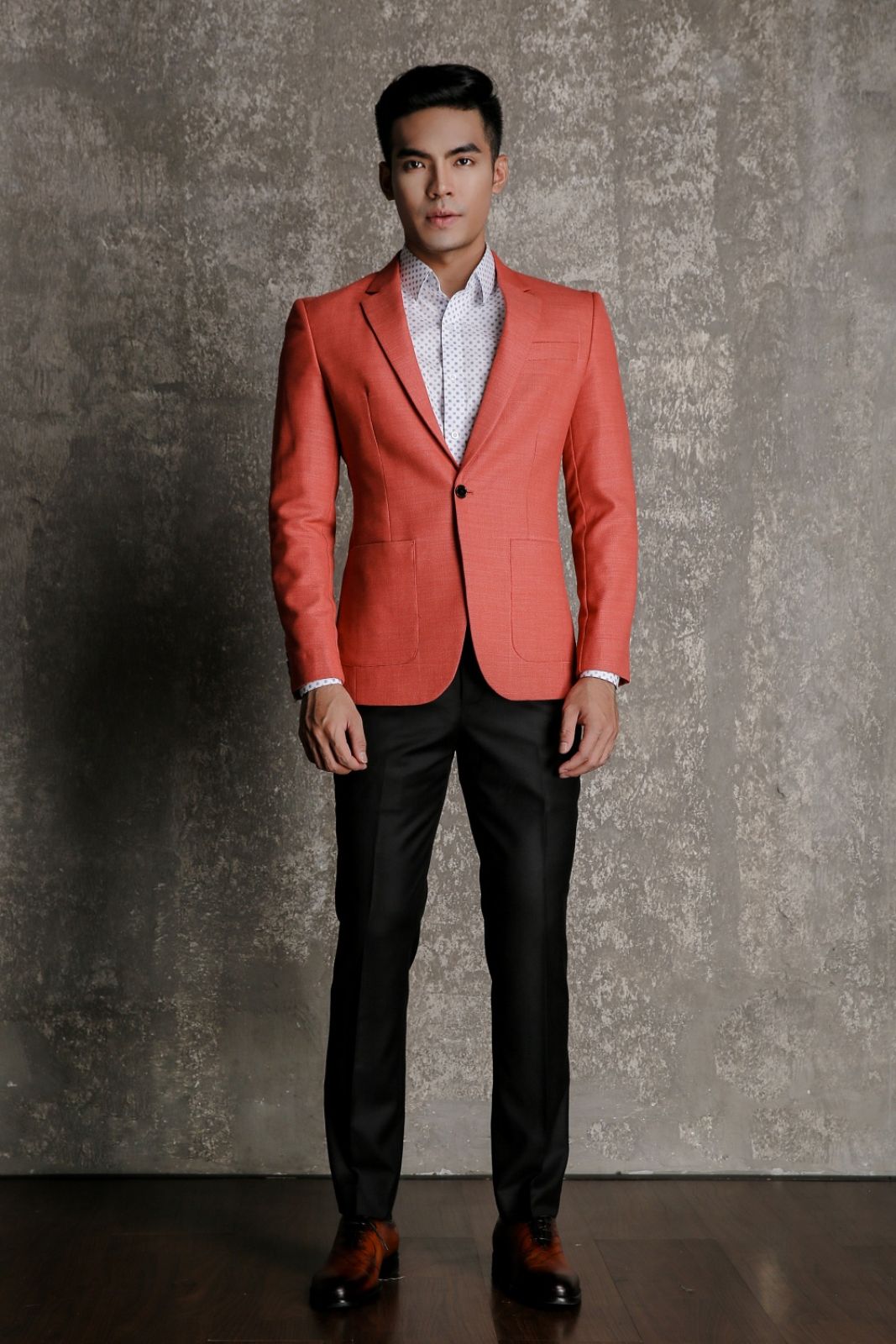 Hot Orange Blazer